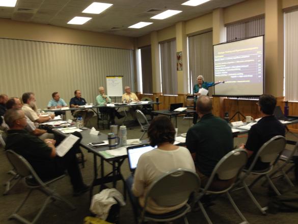 Participants at Wildlife Governance Training Session