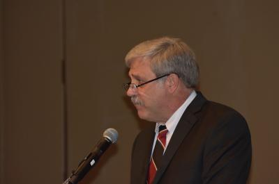 Steve Williams delivering opening remarks at 85th North American Wildlife and Natural Resources Conference